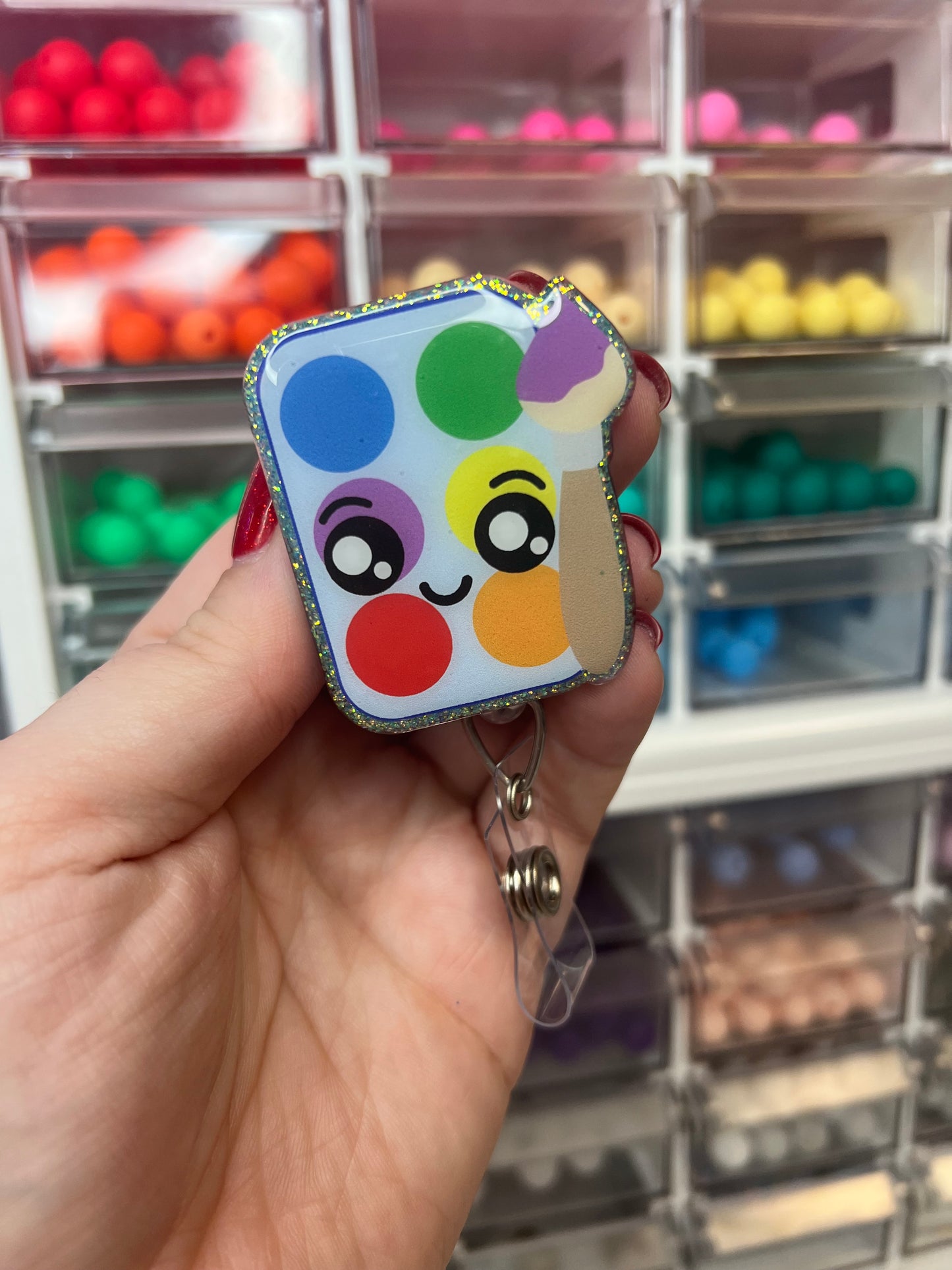 Paints Badge Reel