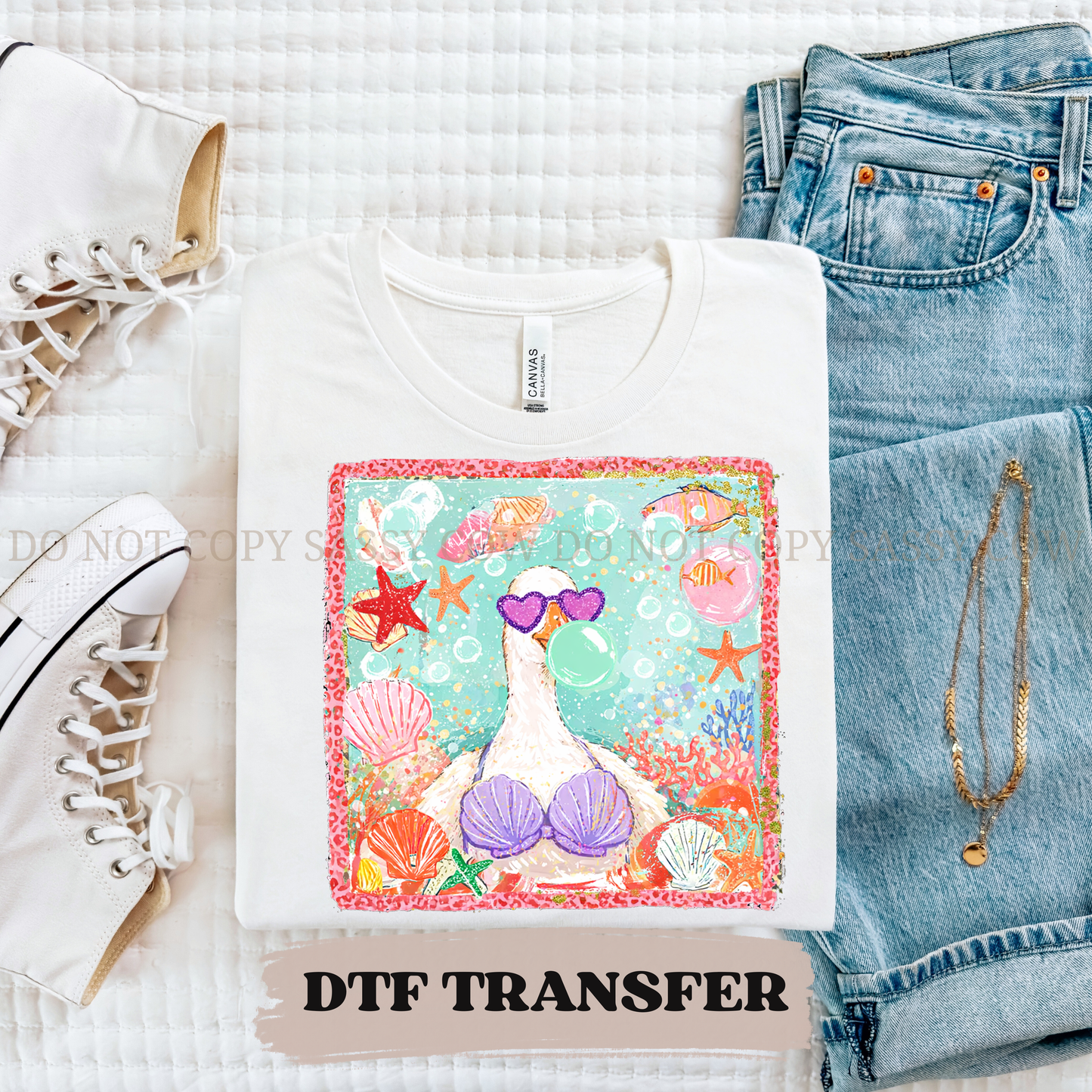 THE LITTLE GOOSE - DTF TRANSFER 0429