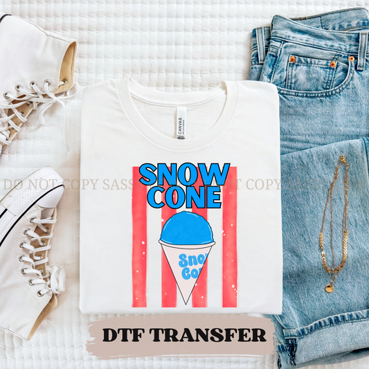 SNOW CONE - DTF TRANSFER 0438
