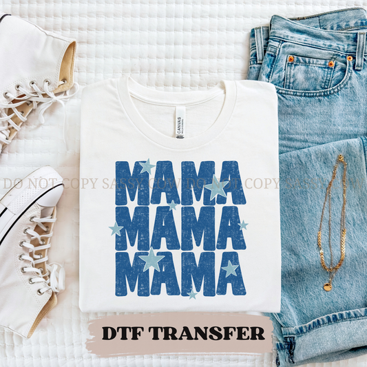 BLUE STAR MAMA- DTF TRANSFER 0311