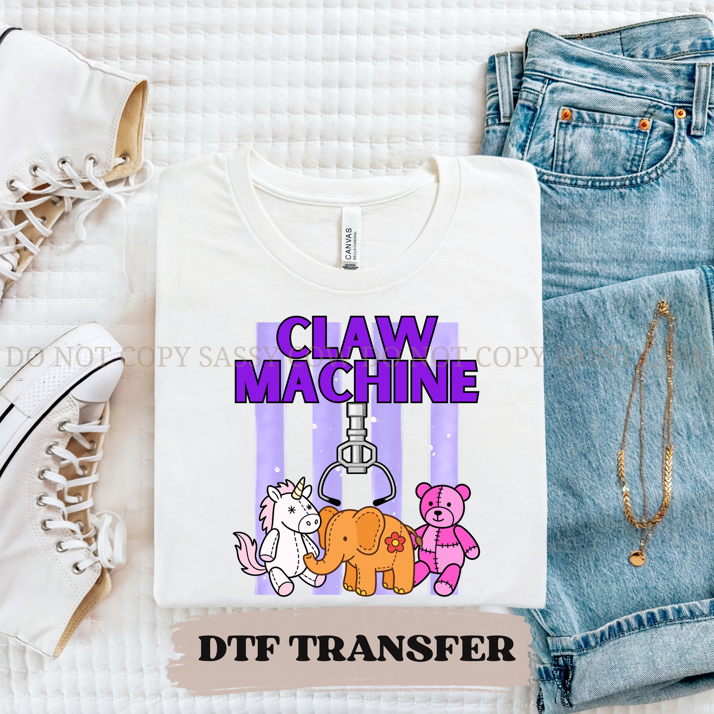 CLAW MACHINE - DTF TRANSFER 0440