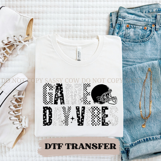 RETRO GAME DAY - DTF TRANSFER 0322