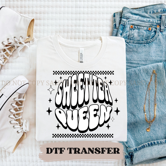 SWEET TEA QUEEN - DTF TRANSFER 0366