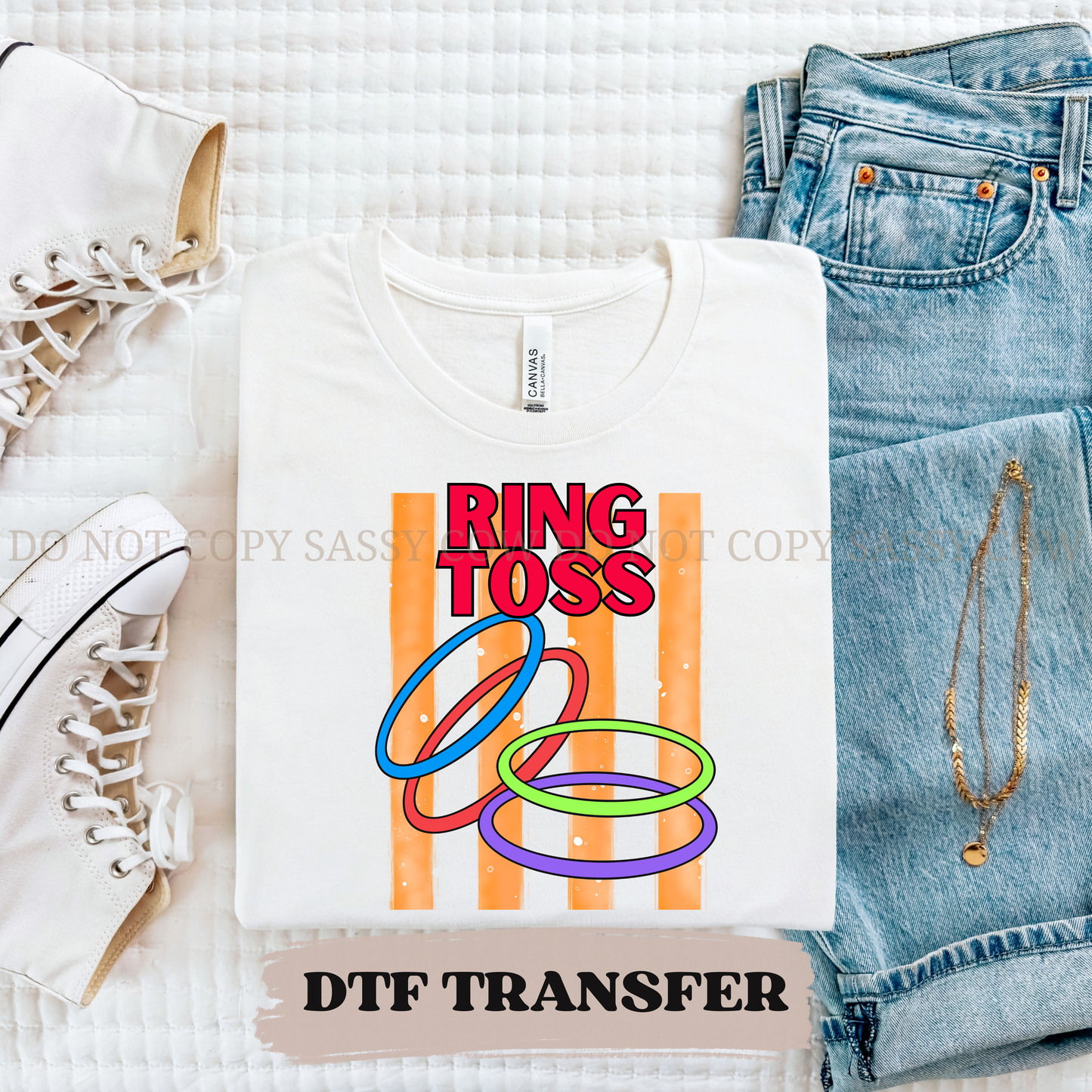 RING TOSS - DTF TRANSFER 0437