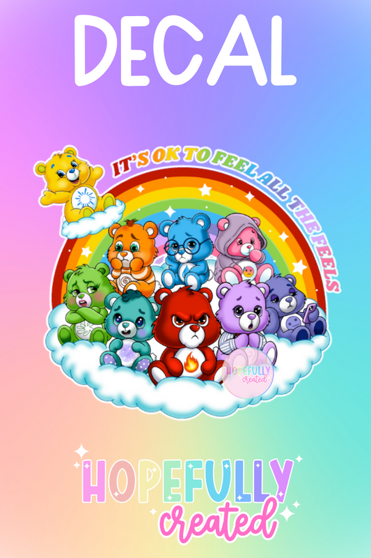 Emotional Bears Decal-352 VIP