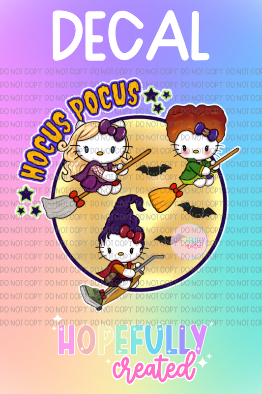 HP Kitty Decal-374 VIP