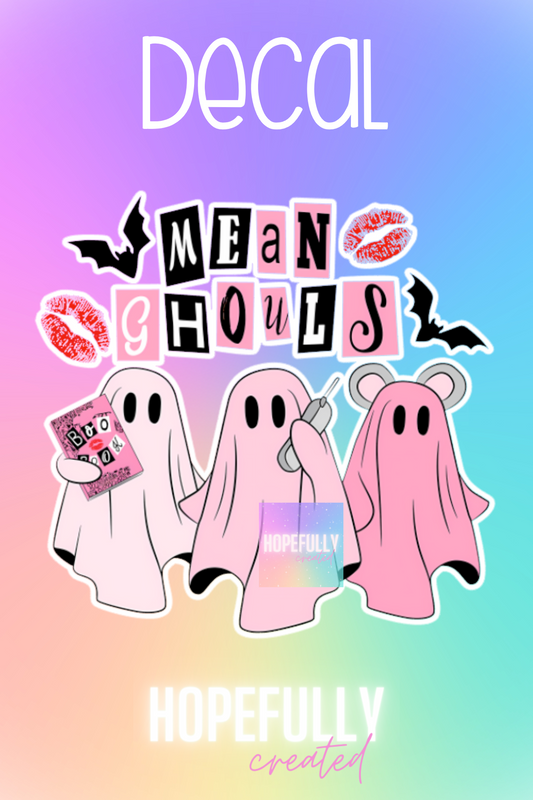 Mean Ghouls Decal-12