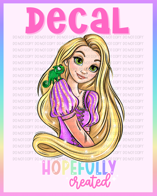 Rapunzel Decal-1194 VIP