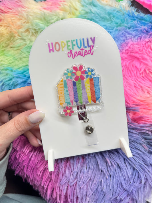 Emotions Slider Badge Reel