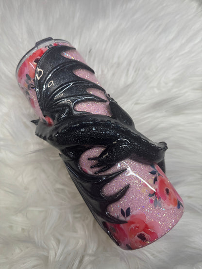 Fourth Wing Dragon Inspired 24 oz Tumbler
