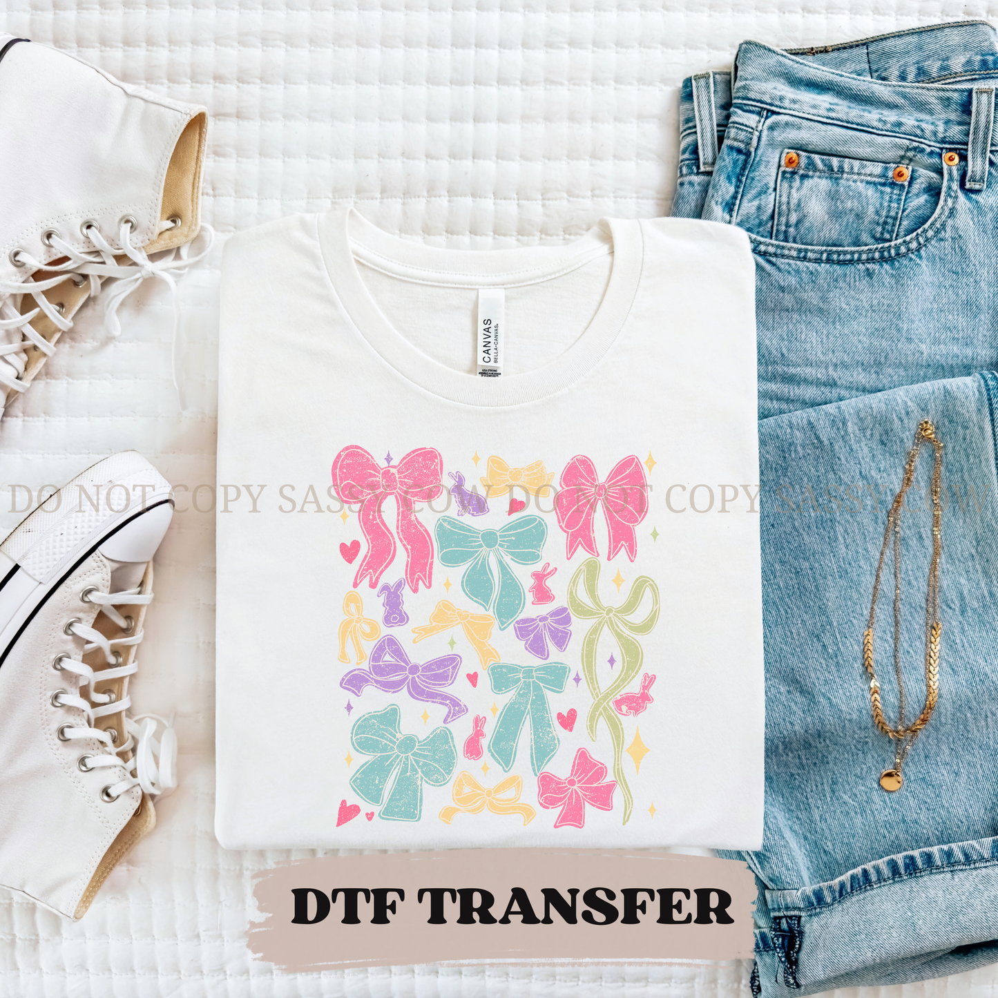 BOW COLLAGE - DTF TRANSFER 020