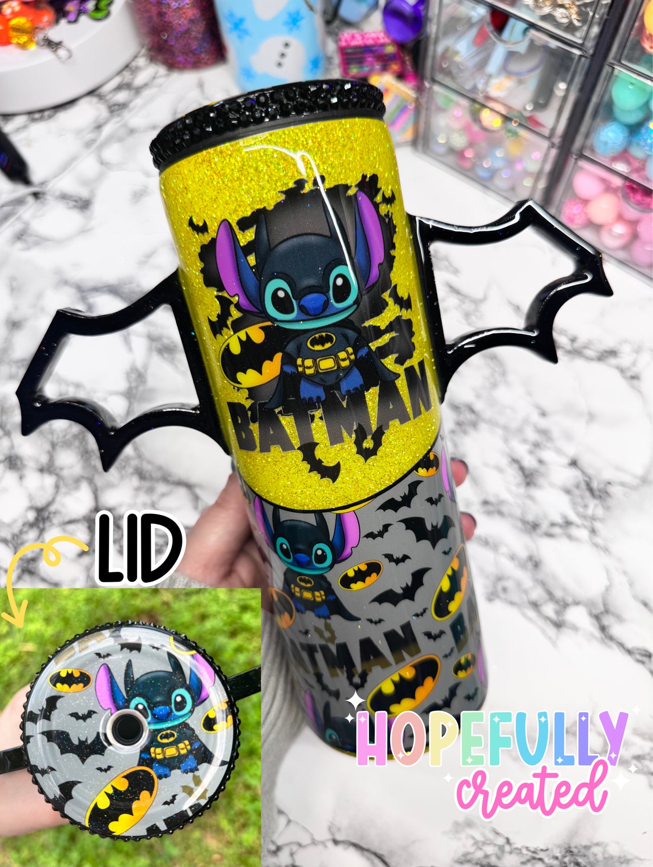 Bat 20 oz Tumbler