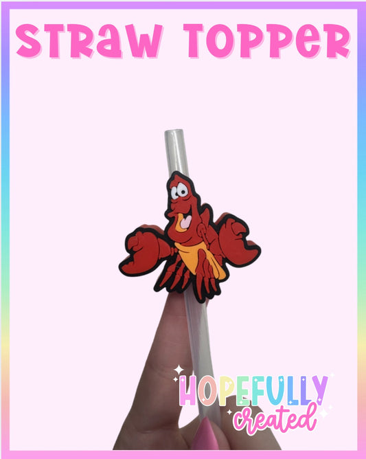 Sebas Crab Straw Topper