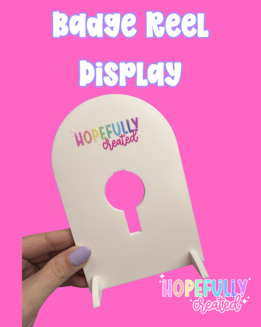 Badge Reel Display