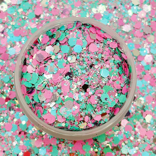 COURTNEY - Chunky Metallic Mix