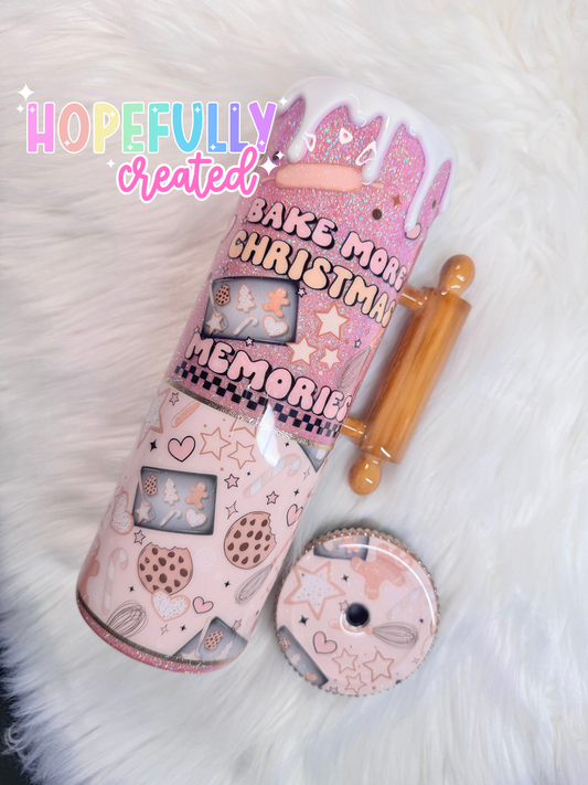 Bake Christmas Memories 30 oz Tumbler