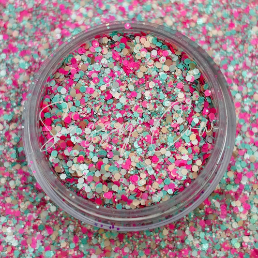 POOL PARTY - Mini Chunky Custom Matte