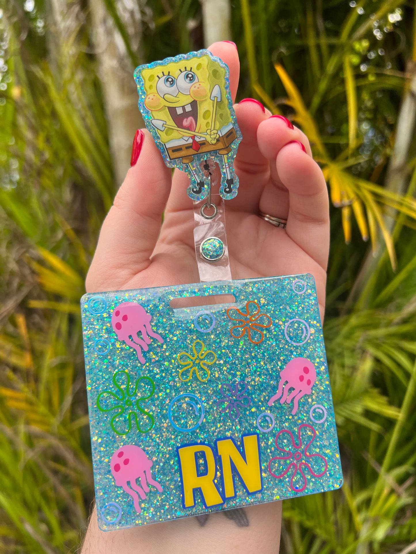 Sponge Bob Bikini Bottom Badge Buddy