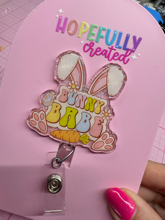 Bunny Babe Badge Reel