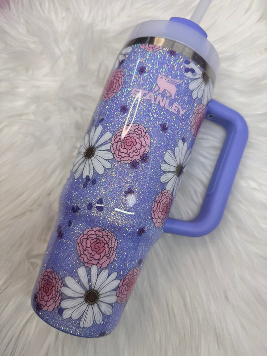 Floral 30 oz Stanley