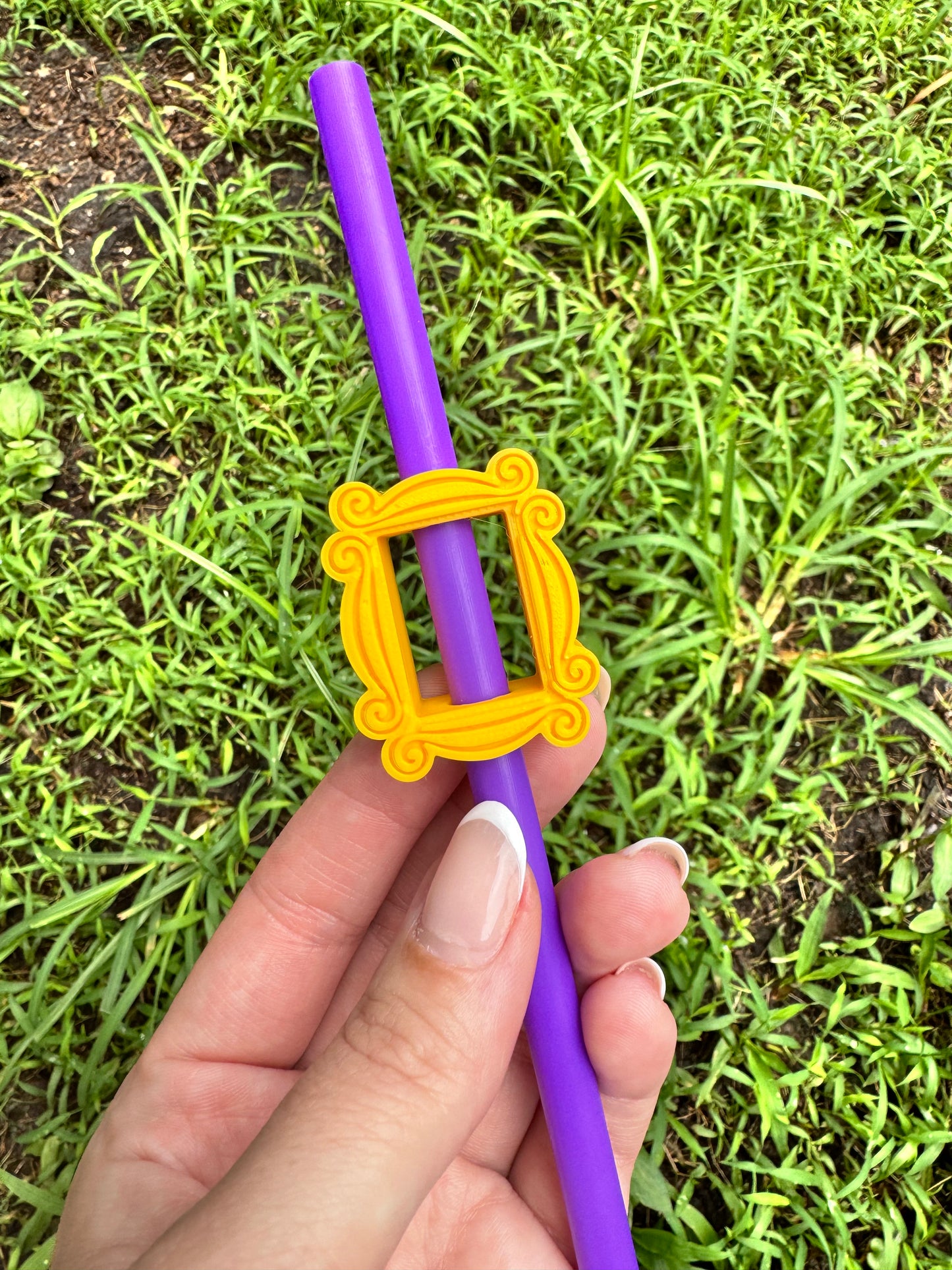 Frame Straw Topper
