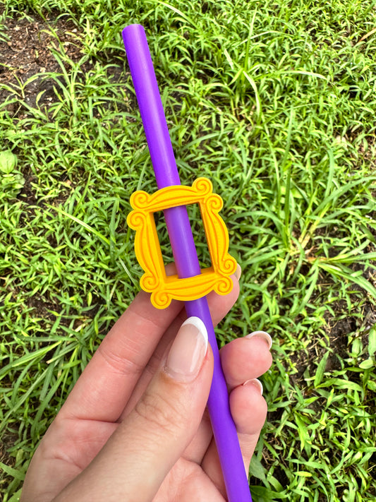 Frame Straw Topper