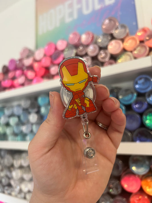 Iron Man Badge Reel