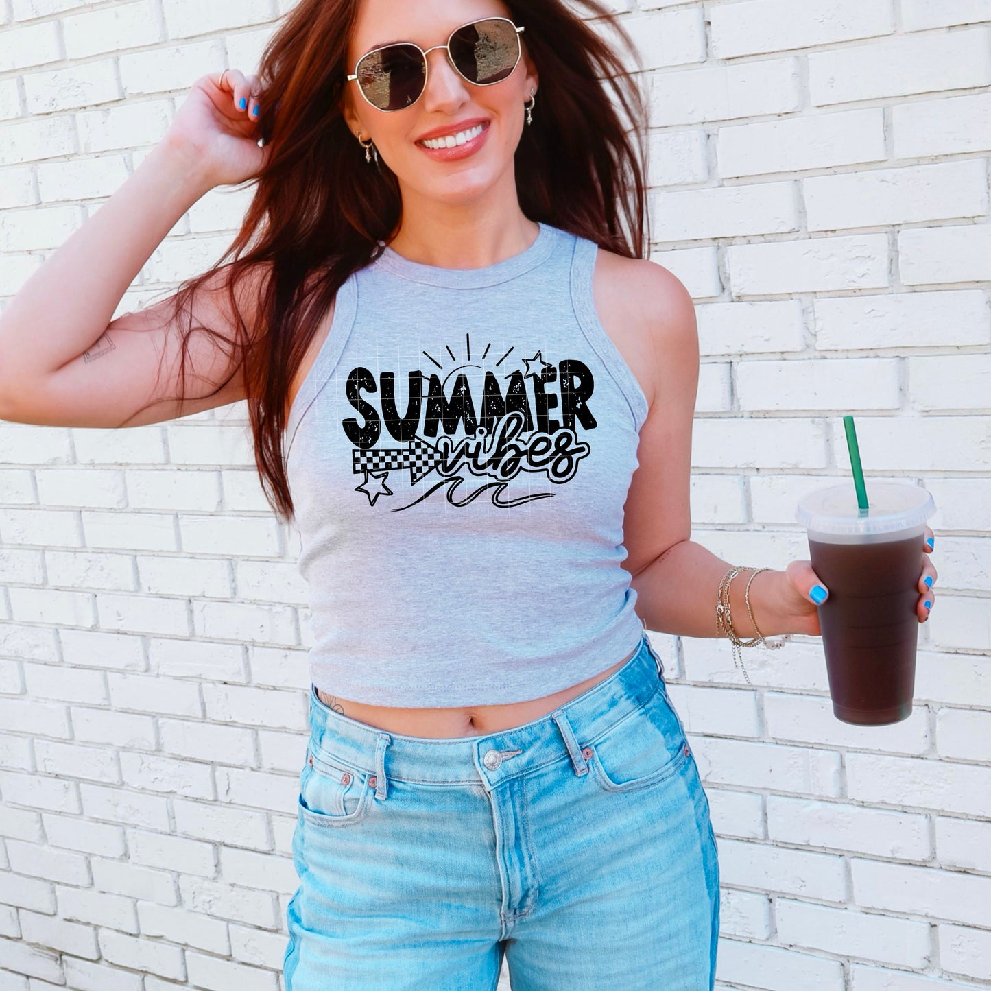 SUMMER VIBES  DTF Transfer