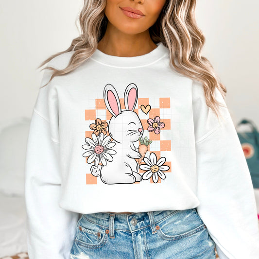 BUNNY CHECKERED DTF Transfer