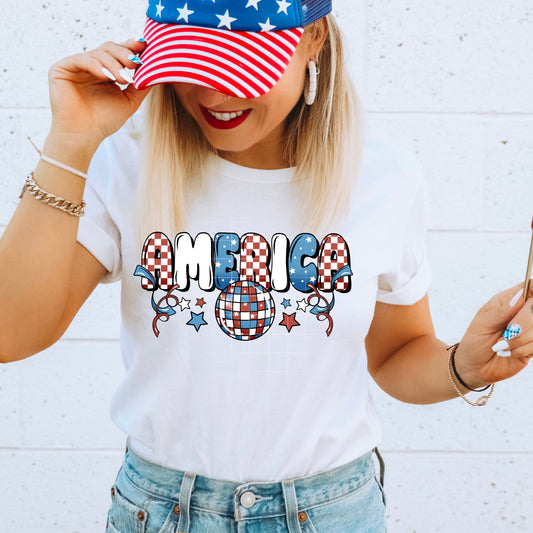 AMERICA  DTF Transfer