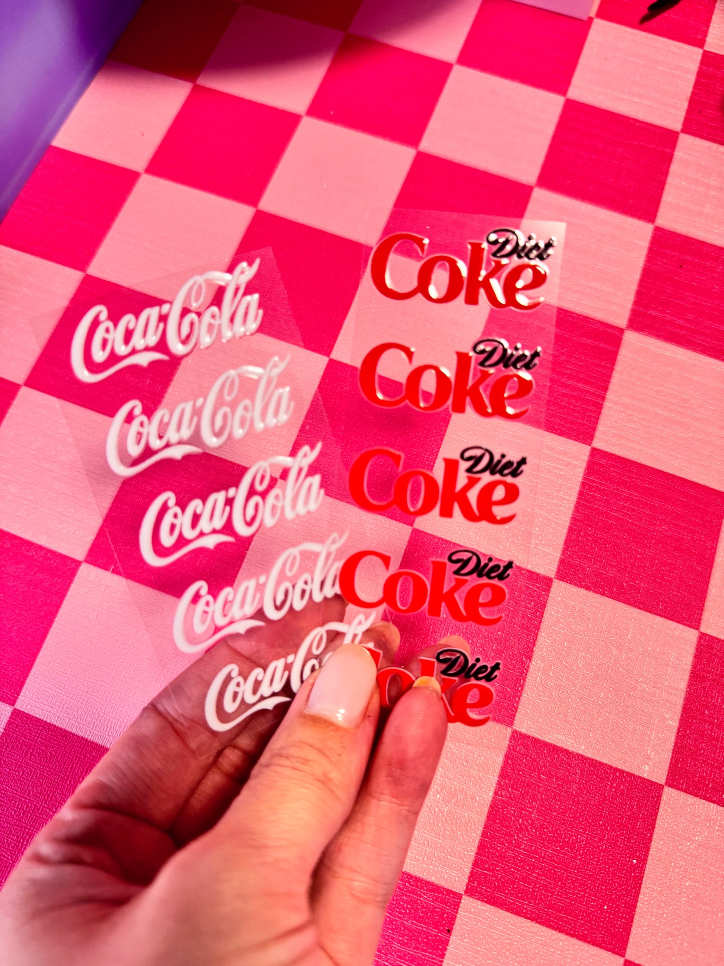 Soda Pen Size UVDTF Decal