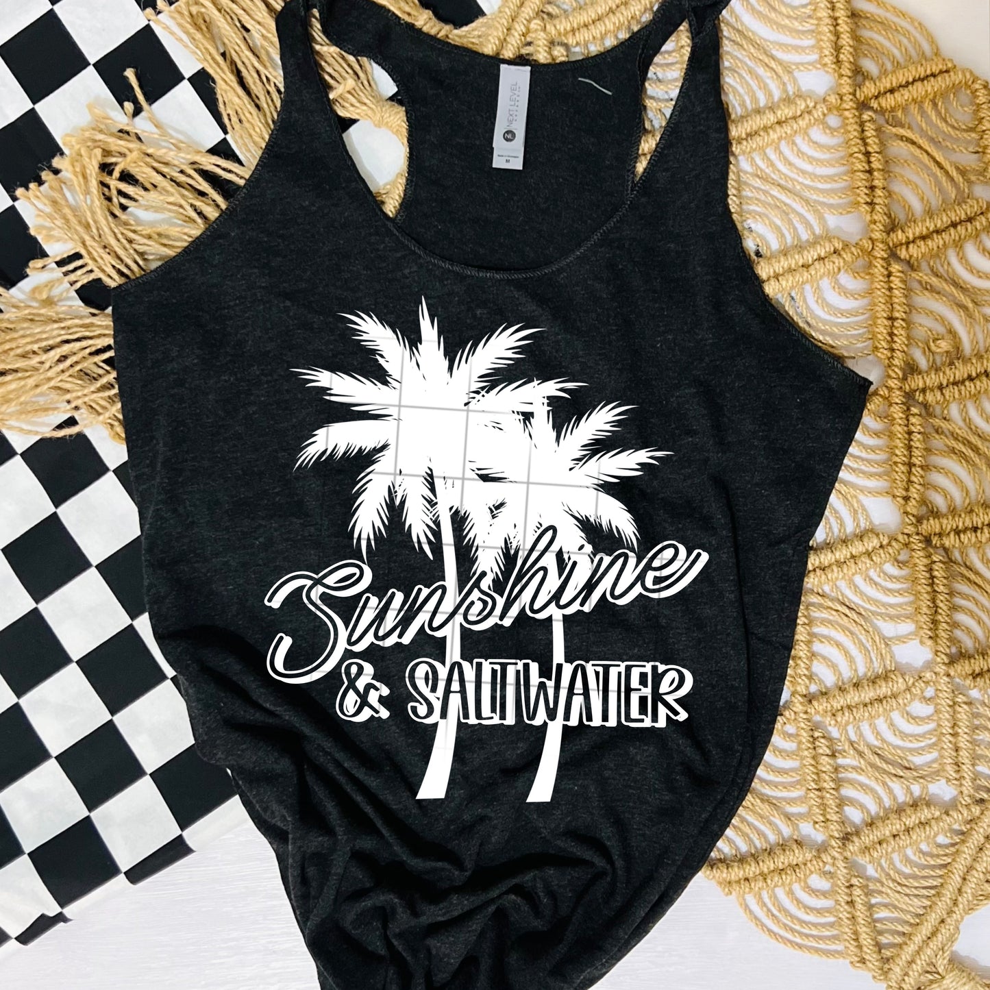 SUNSHINE AND SALTWATER  DTF Transfer