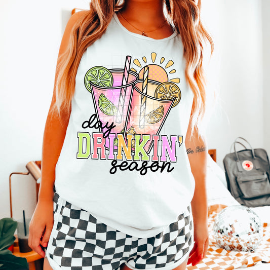 DAY DRINKIN' SEASON  DTF Transfer