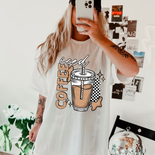 ICED COFFEE  DTF Transfer