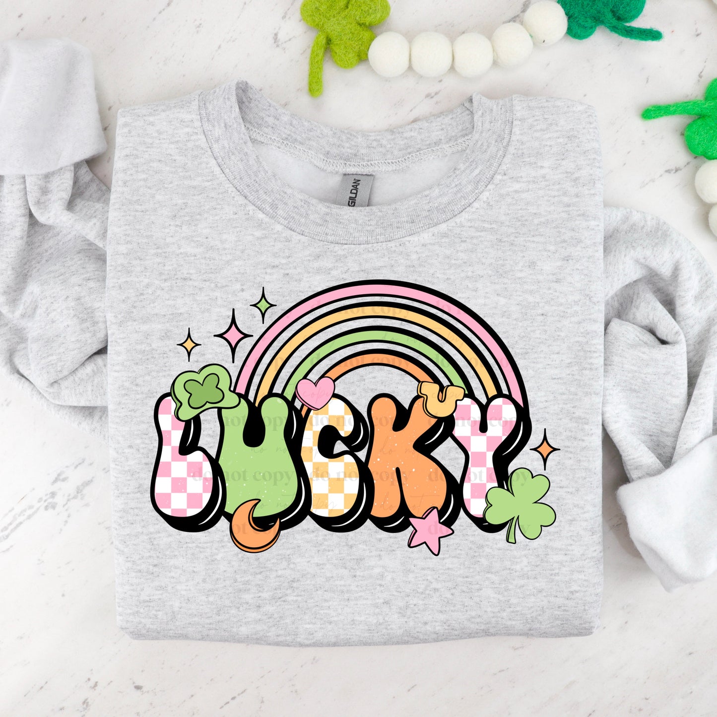 KIDS LUCKY RAINBOW DTF Transfer