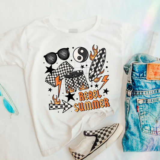 REBEL SUMMER KIDS DTF Transfer