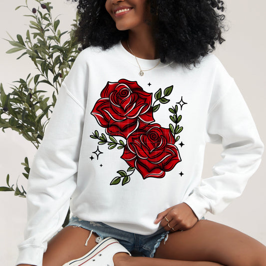 ROSES DTF Transfer