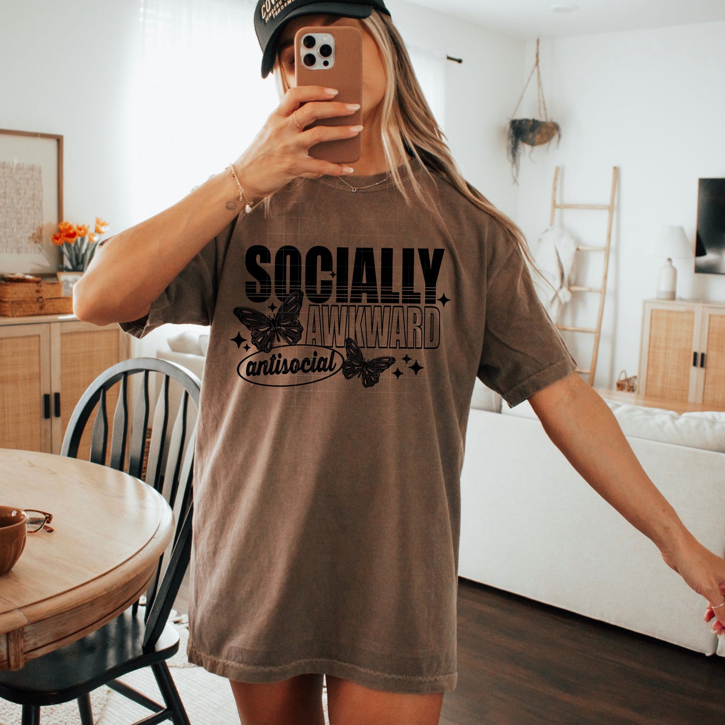 SOCIALLY AWKWARD DTF Transfer