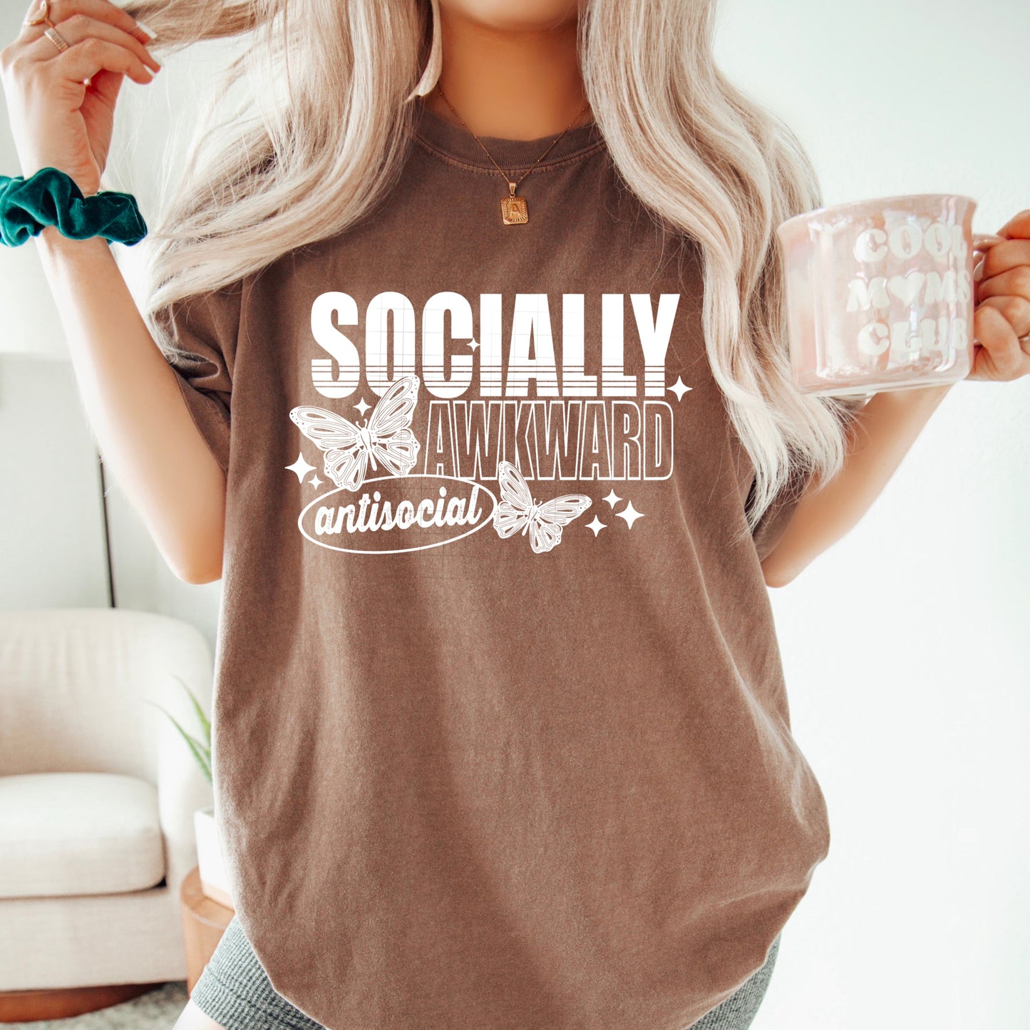 SOCIALLY AWKWARD DTF Transfer