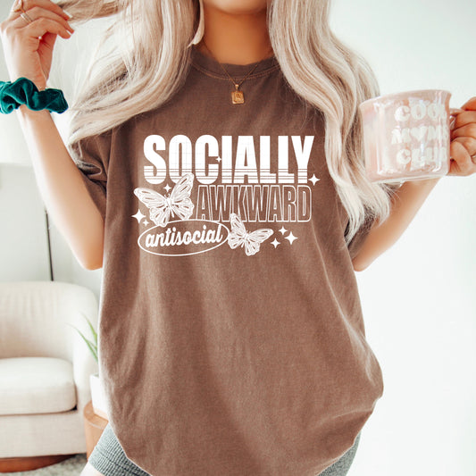 SOCIALLY AWKWARD DTF Transfer