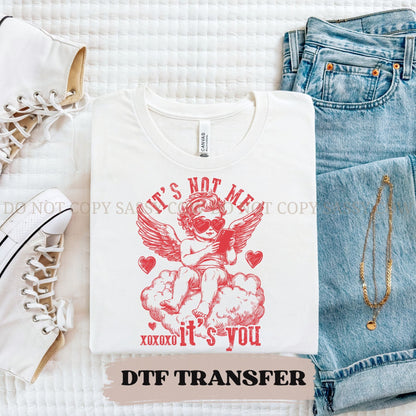 IT'S NOT ME IT'S YOU - DTF TRANSFER 005