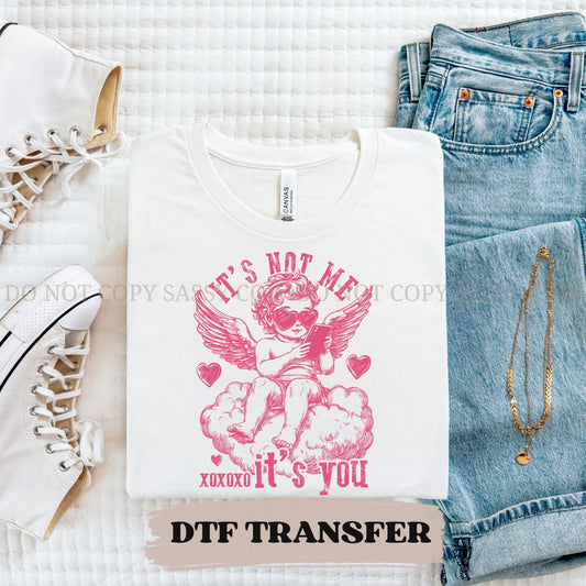 IT'S NOT ME IT'S YOU - DTF TRANSFER 005