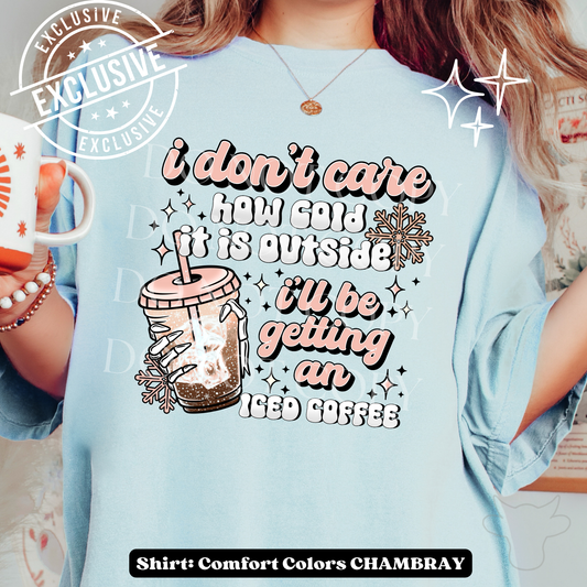 **IDC ICED COFFEE  DTF Transfer**