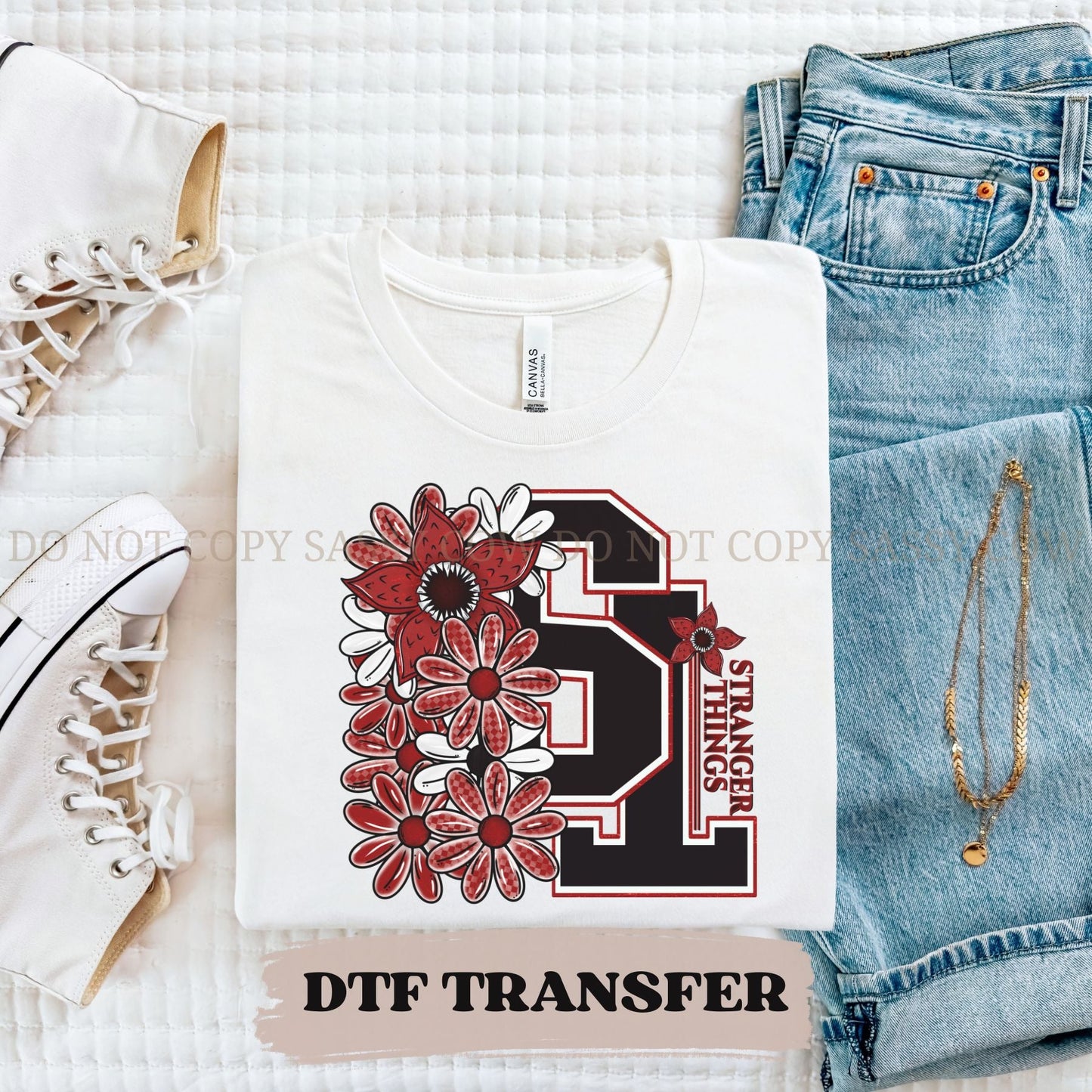 STRANGER THINGS - DTF TRANSFER 0125