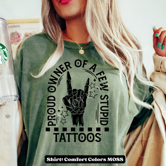 A FEW STUPID TATTOOS Regular DTF Transfer