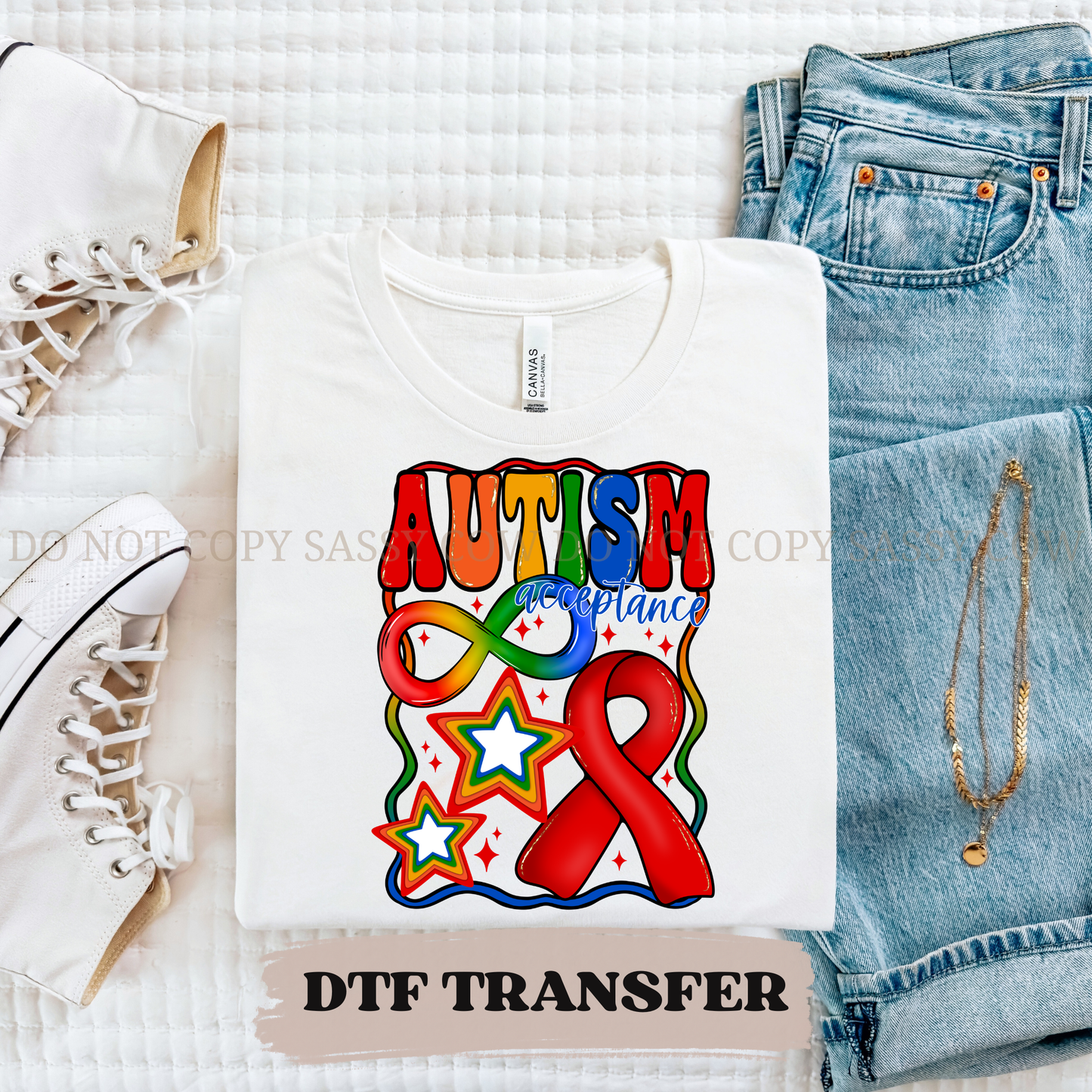 AUTISM AWARENESS - DTF TRANSFER 0183