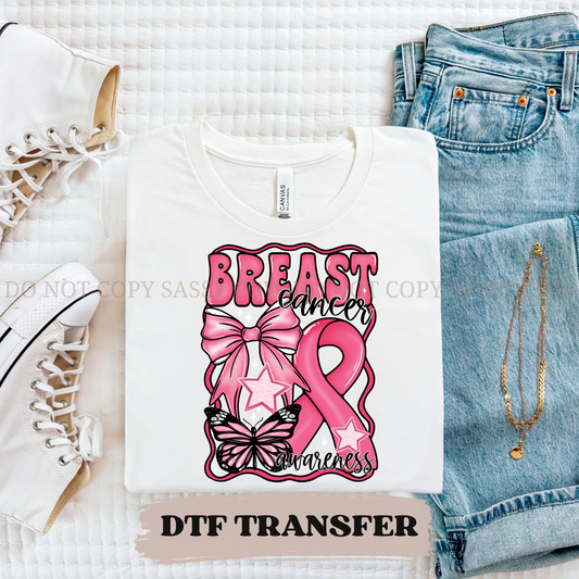 BREAST CANCER AWARENESS - DTF TRANSFER 0185