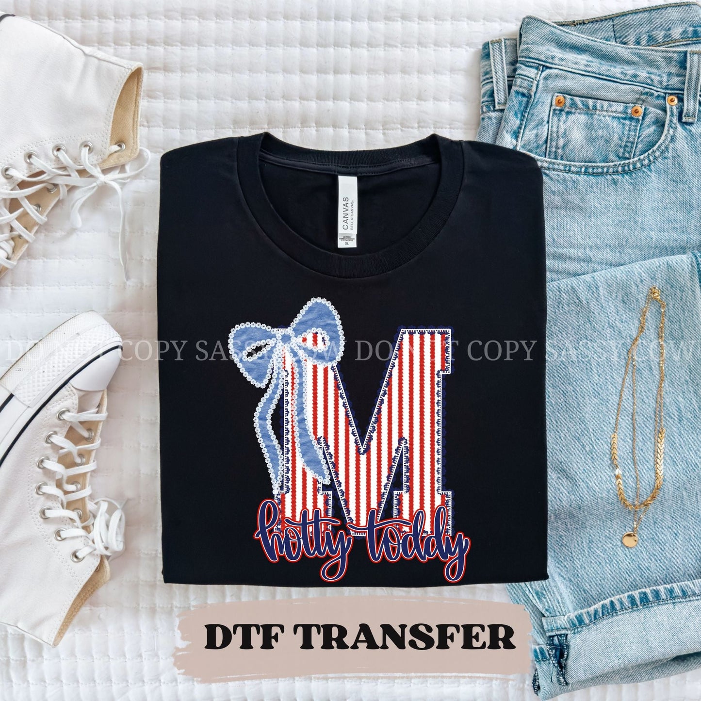 M HOTTY TODDY SEERSUCKER - DTF TRANSFER 070