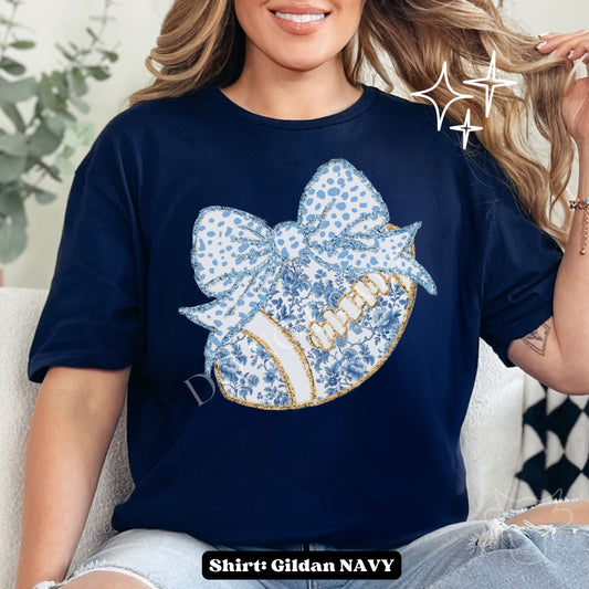 GRAND MILLENIAL FOOTBALL  Glitter DTF Transfer