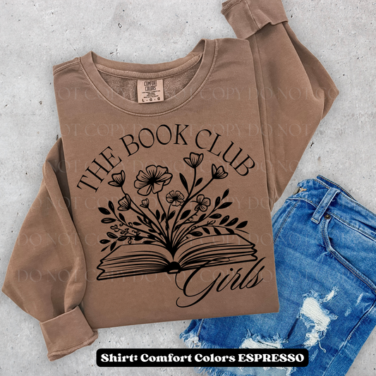 THE BOOK CLUB GIRLS DTF Transfer